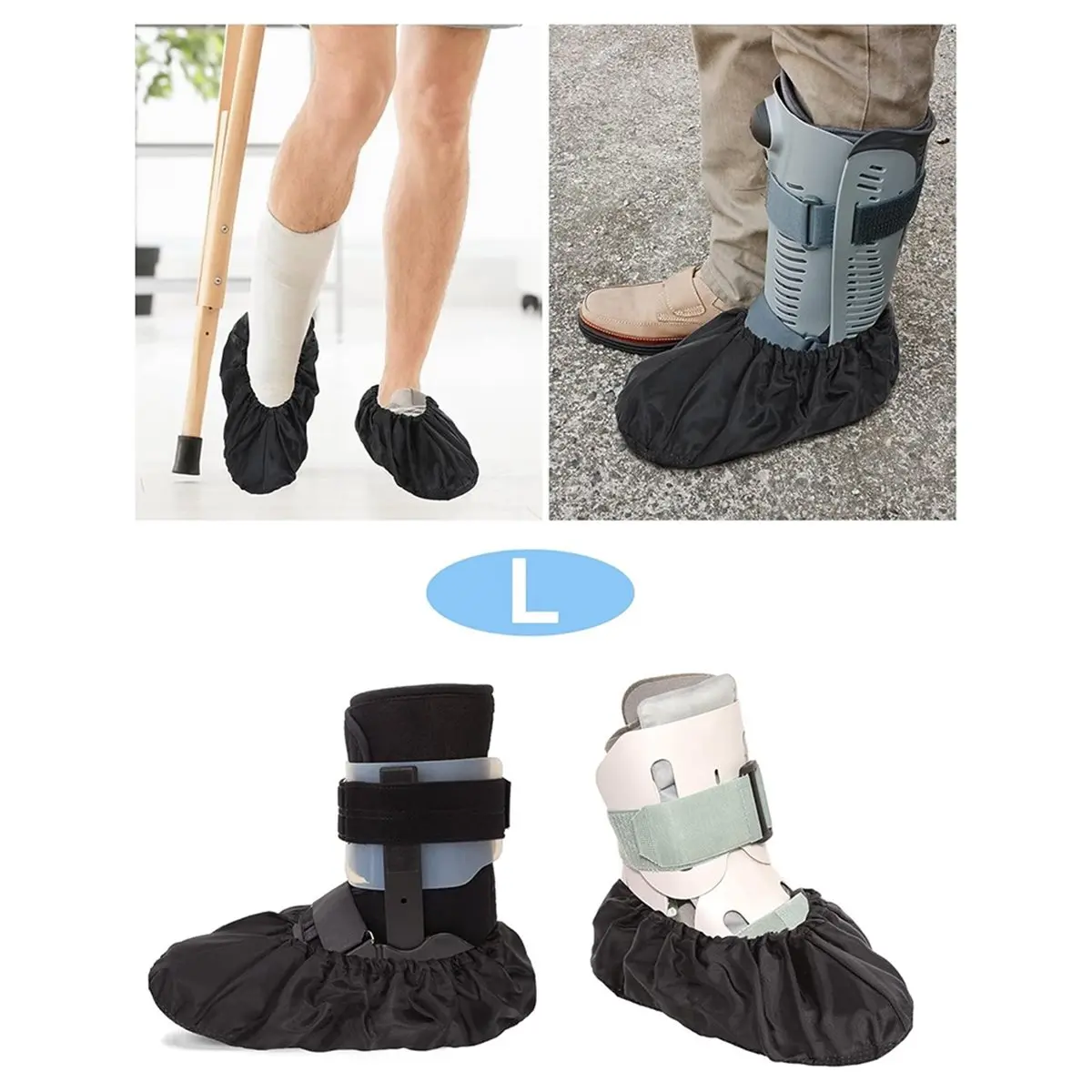 at33-8-pcs-fracture-walking-boot-cover-recovery-shoes-covers-waterproof-rain-for-walking-boot-brace-orthopedic-cover