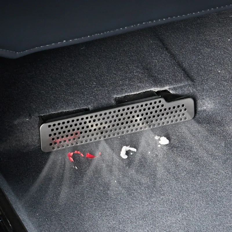 

Seat Air Outlet Protection Cover For BYD Leopard 5 Air Conditioning Air Outlet Dust Cover Interior Decoration with Metal Cover