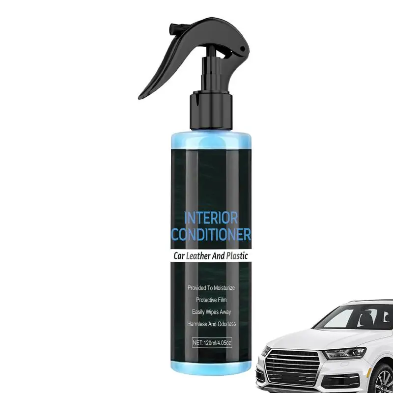 

Leather Seat Cleaner For Cars Leather Cleaner For Car Interiors 120ml Sprayable Leather Cleaner Effective Car Interior Cleaner