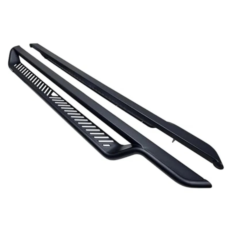 

Brand New20-44065 Outlaw Drop Running Boards for 2018-2026 Wrangler 4-Door Aluminum Black Durable weight Red Design