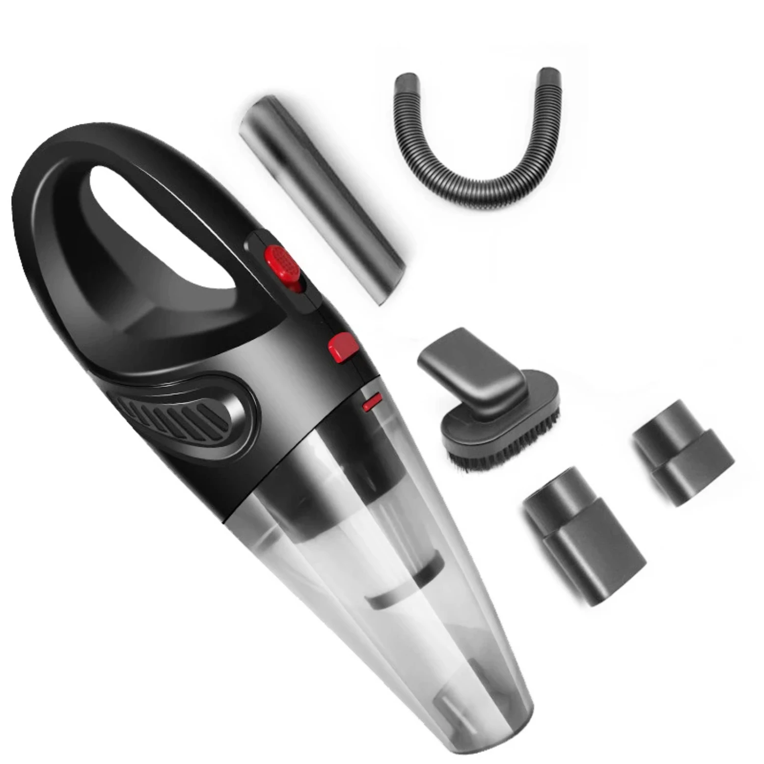 8000Pa Powerful Wireless Auto Vacuum Cleaner with Cyclone Suction and USB Charging for Car Pet Hair