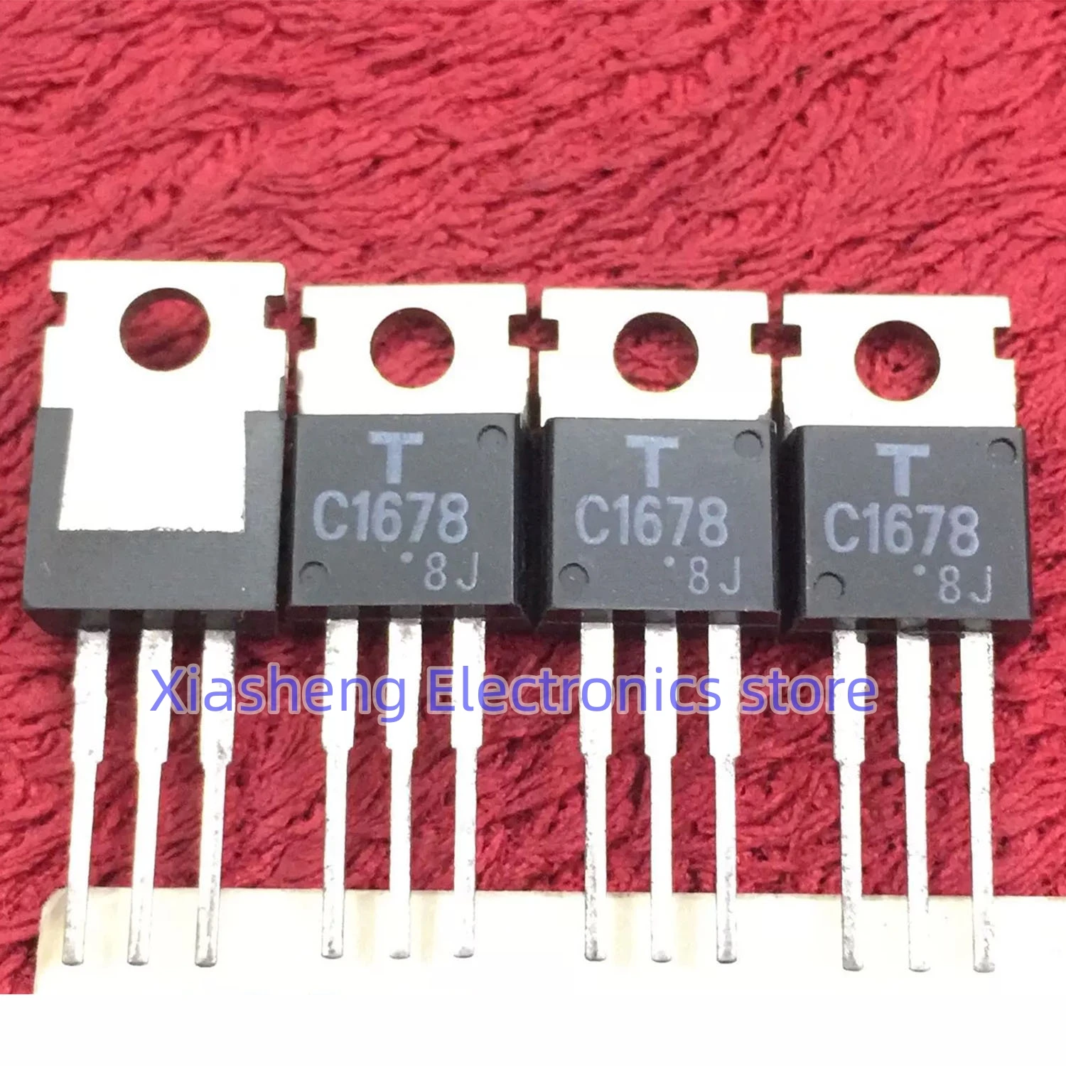 

New Original 2Pcs 2SC1678 C1678 TO-220 High Frequency Transistor In Stock Good Quality