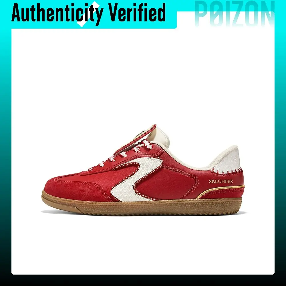 Skechers Court Classics Low top German Army Trainers Women's Red 800034W-RED