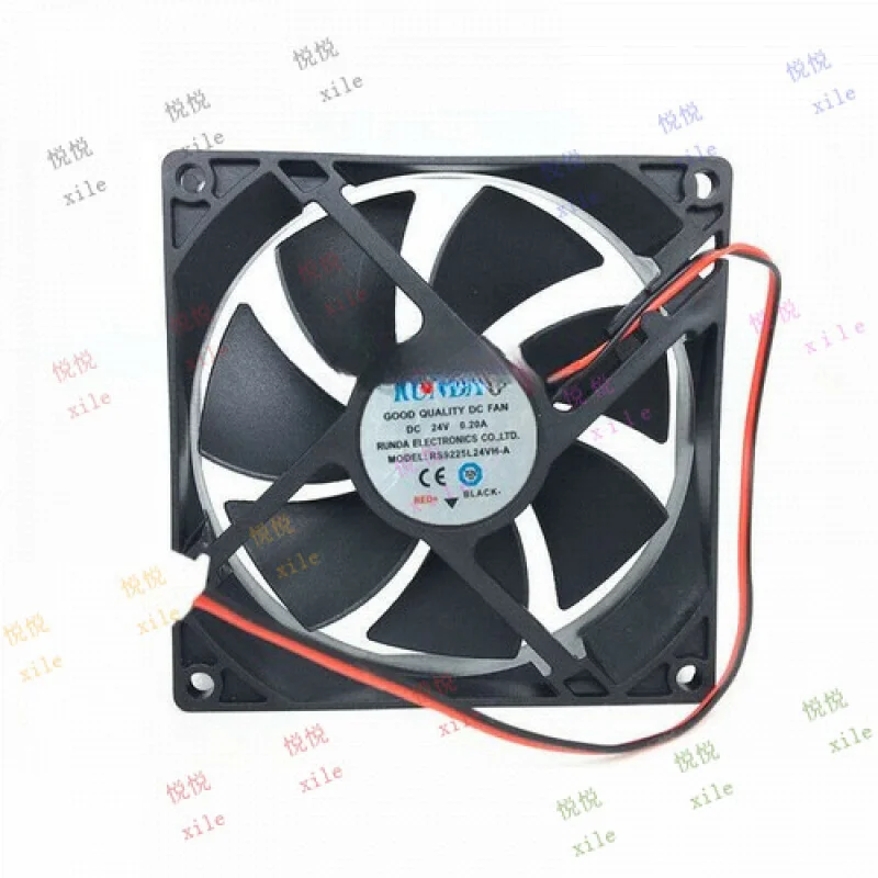 L   L  FOR RUNDA RS9225L24VH-A 9225 9.2CM 24V 0.20A welding fan cooling fan