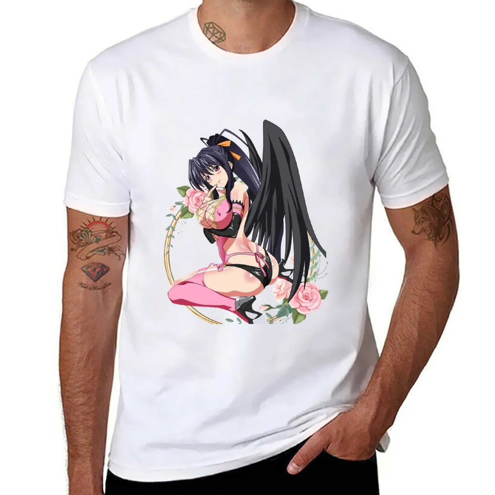 

Sexy Akeno - High School DxD T-Shirt Sports Casual Breathable Tee Shirt