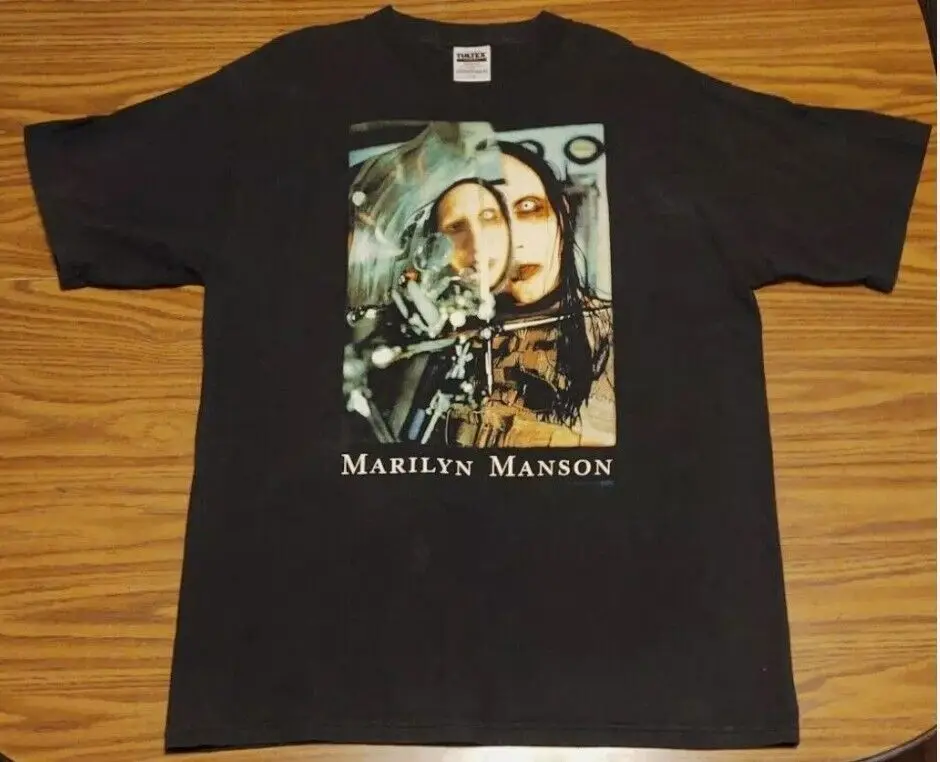 Vintage 90s Marilyn Manson T-shirt Beautiful People 1997 t shirt EE1748