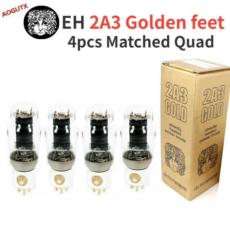 Aogutx EH 2A3 Vacuum Tube Replaces 2A3B 2A3C WE2A3 2A3-TII E-2A3 2A3T Electronic Tube AMP Amplifier Kit HIFI Audio Valve DIY