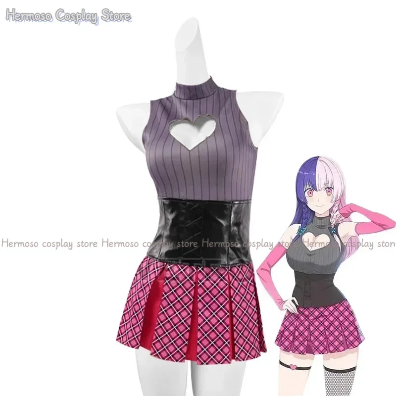 Nagomi Ikora 753 Witch Cosplay Costume Casual Daily Suit 2.5 Dimensional Lilysa Seduction Anime Full Set Women Halloween Cosplay