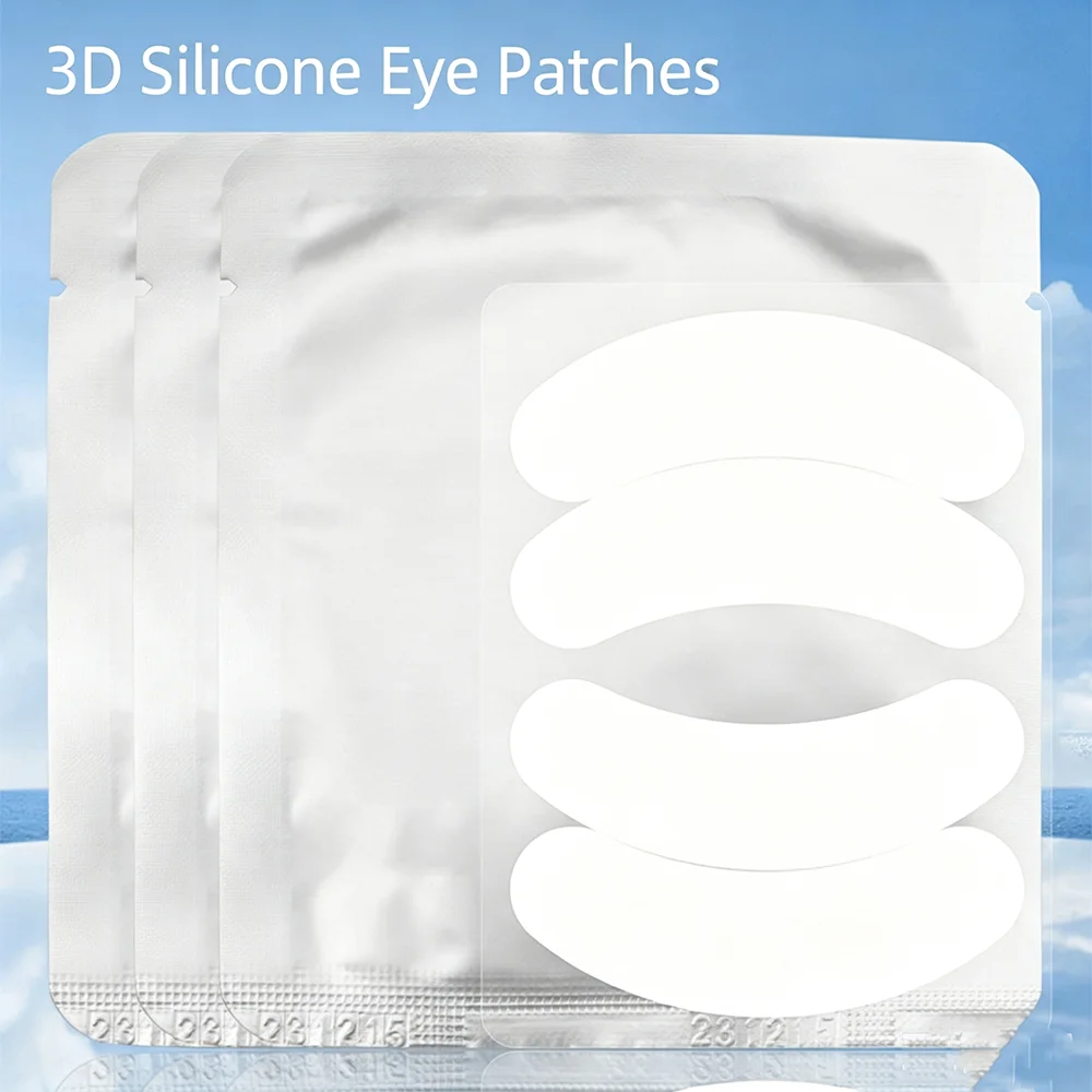 1PCS/2PCS 3D Silicone Under Eye Pads for Eyelash Extensions Lash Isolation Protection Pads