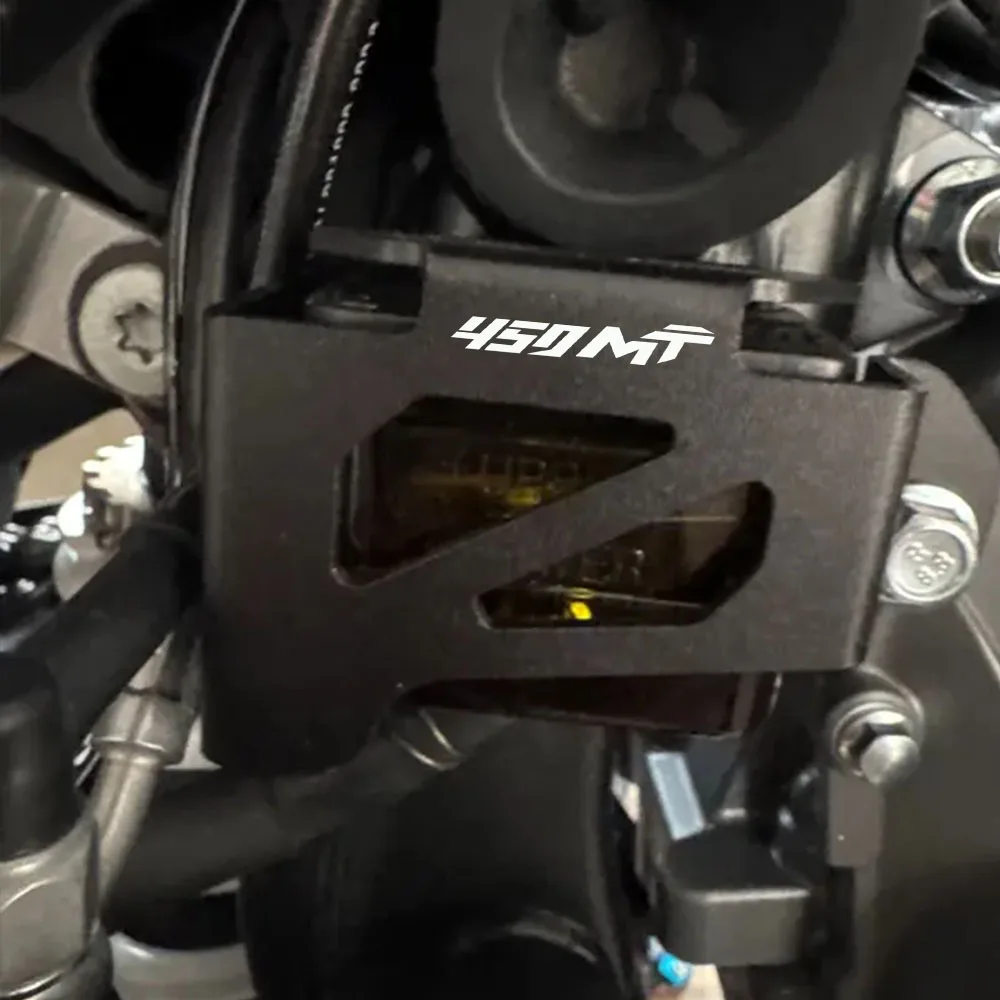 อุปกรณ์เสริมรถจักรยานยนต์สําหรับCFMOTO CF MOTO CF450MT 450MT 450 MT MT450 2024 2025 ด้านหลังเบรคอ่างเก็บน้ําGuard Cover Protector