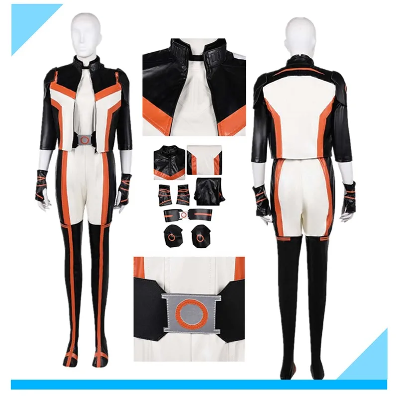 

TV Shiera Cosplay Sanders Jumpsuit Hawkgirl Costume 2025 Fantasia Women Coat Gloves Belt Outfits Halloween Carnival Party Suit