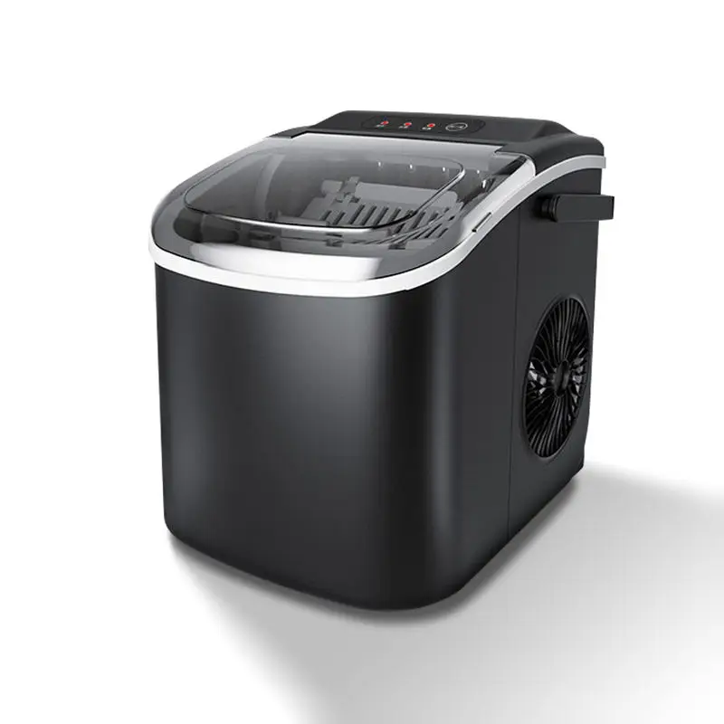 Energy Saving Electric Home Ice Maker Machine with Plastic Housing Countertop Design for Household & Commercial Use