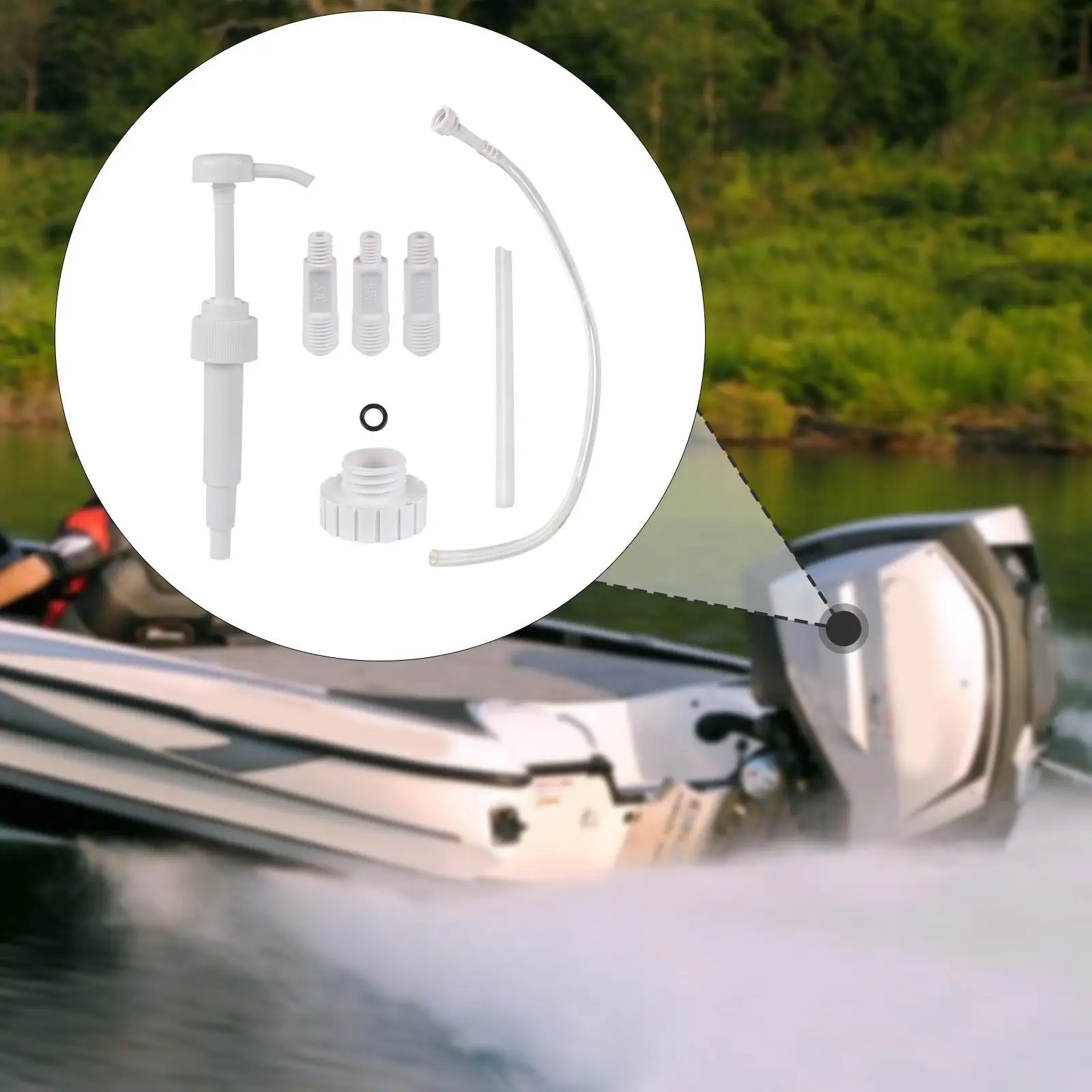 

Ремонт масляного насоса нижнего блока с адаптерами 8 мм 10 мм Аксессуары для обслуживания Насос для трансмиссионной жидкости Комплект для перекачки Шестеренчатый насос