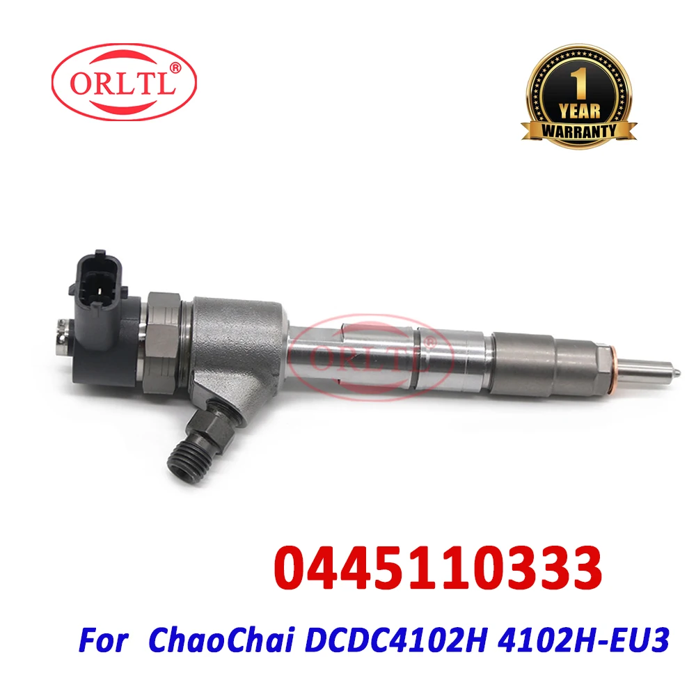 

Diesel Injector 0445 110 333 Fuel Oil Nozzle 0445110383 0445110372 FOR ChaoChai DCDC4102H/ JAC ORLTL NEW AUTO PARTS 0445110333