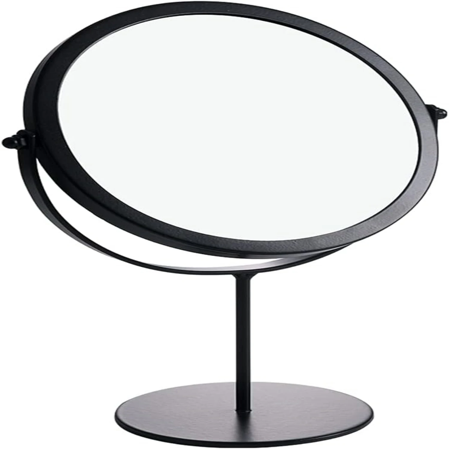 

Upgrade Your Beauty Routine with Champagne Gold Makeup Mirror - Sophisticated Design, Full 360° Swivel, Durable & Compact