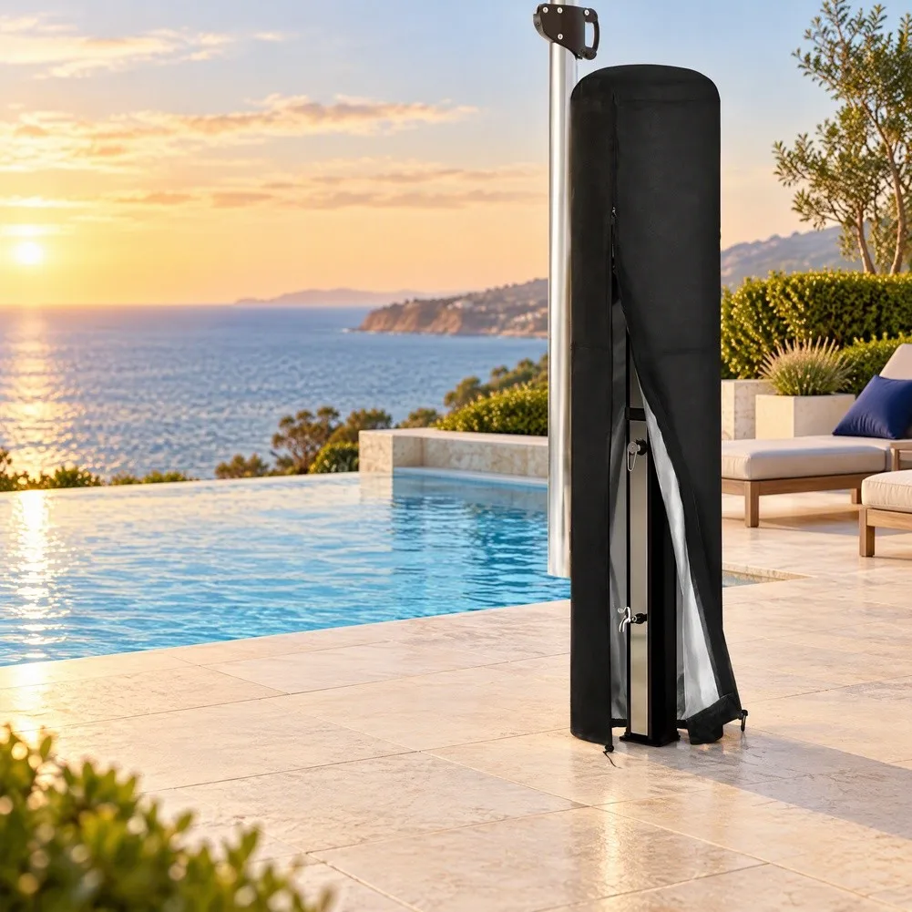 1pc Solar Shower Cover Water For Proof Garden Shower And Outdoor Robust Oxford For Solar And Outdoor Showers