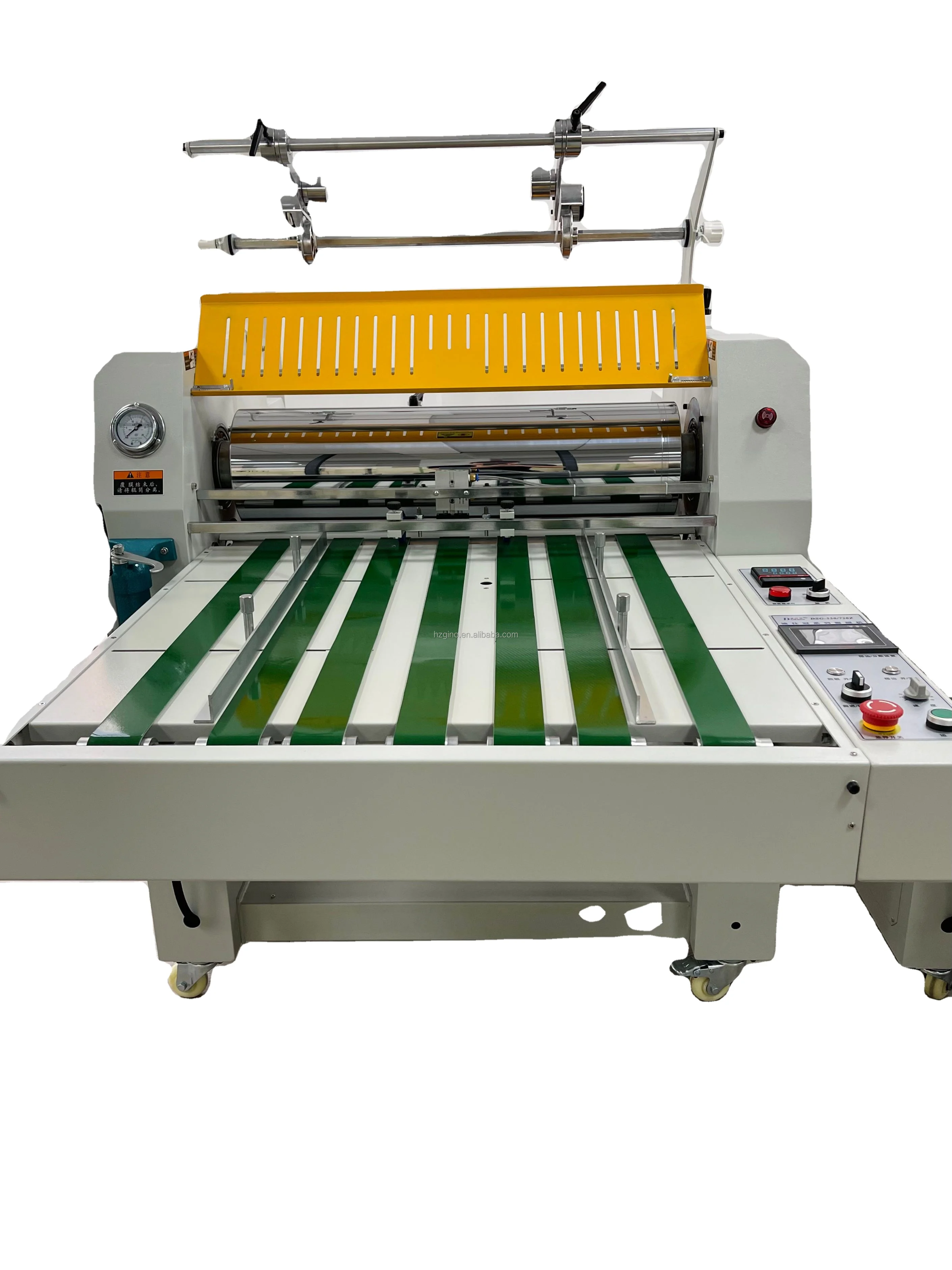 HP-720Z Semi-Automatic Single-Sided Paper Laminator, Hydraulic Pressure System, Anti-Curling, Auto Sheet Separation