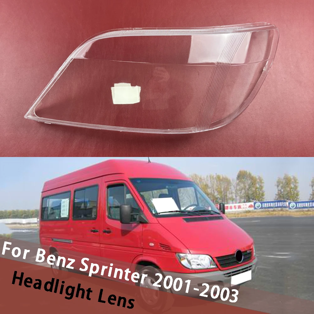 

For Mercedes-Benz Sprinter 2001 2002 2003 Headlamp Lens Cover Headlight Shell Head Light Shade Headlight Housisng Lampshade Caps