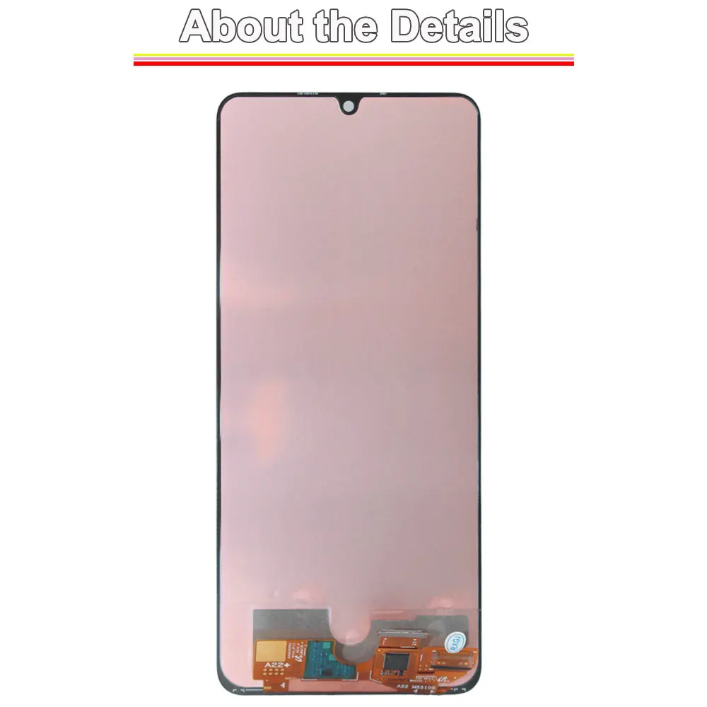 TFT Screen for Samsung Galaxy M22 LCD Display Touch Screen Digitizer Assembly with Frame for Samsung M22 M225 M225FV LCD