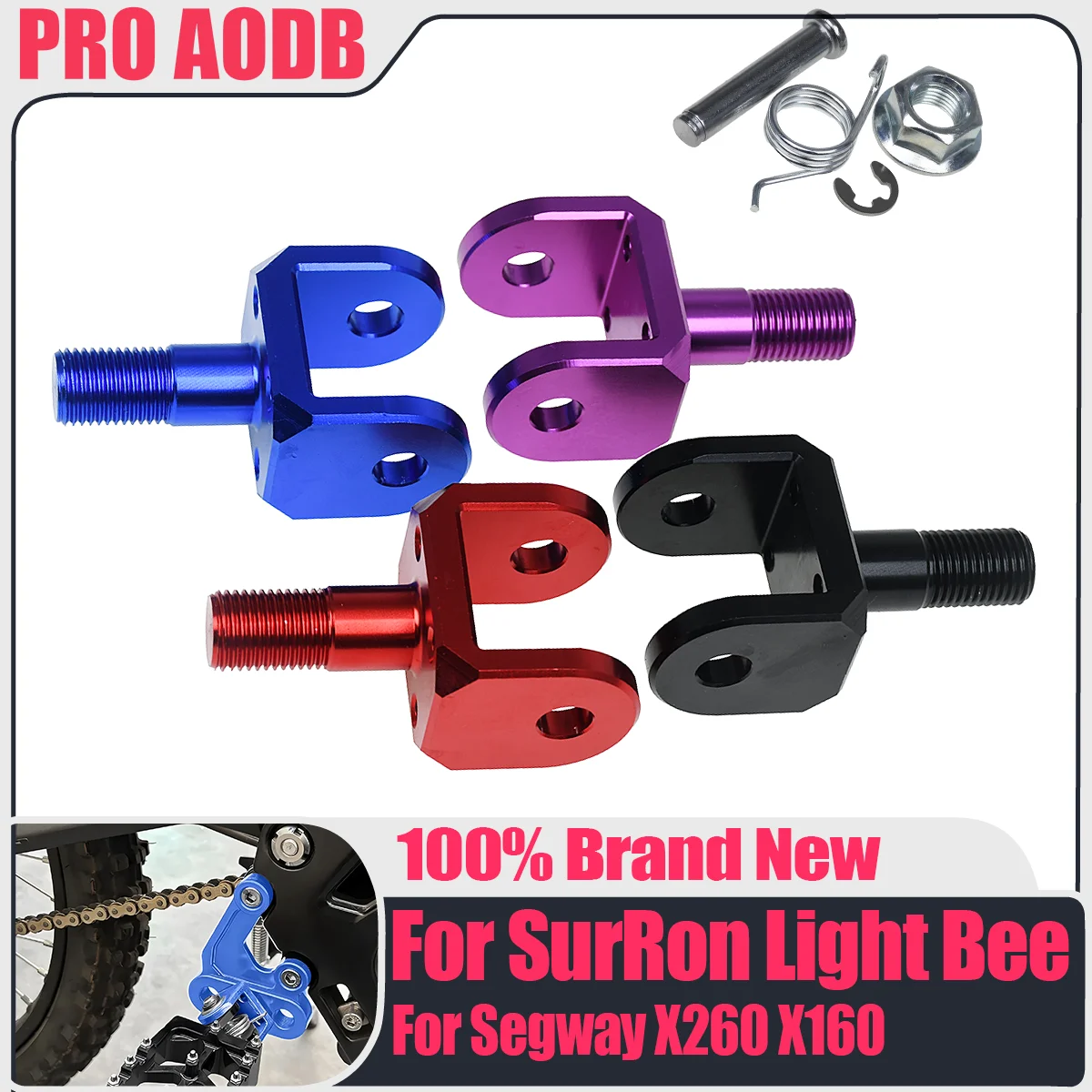 

For Segway X160 X260 Electric Motorcycle Foot Pegs Fixing Bracket Rests Pedal Mount Support Bracket For Surron Light Bee X & S