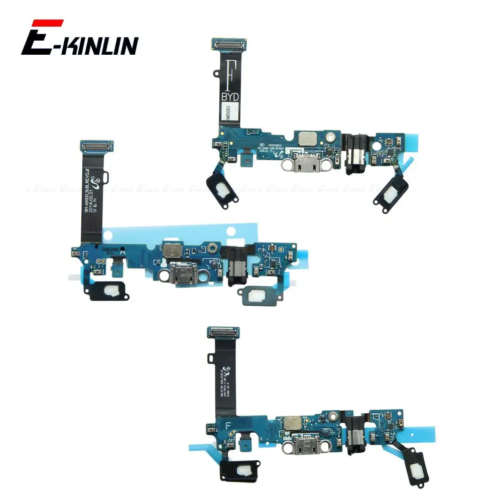 USB Charging Dock Port Board With Microphone Charger Flex Cable For Samsung Galaxy A9 Pro A8 Star A7 2018 A5 A3 2016