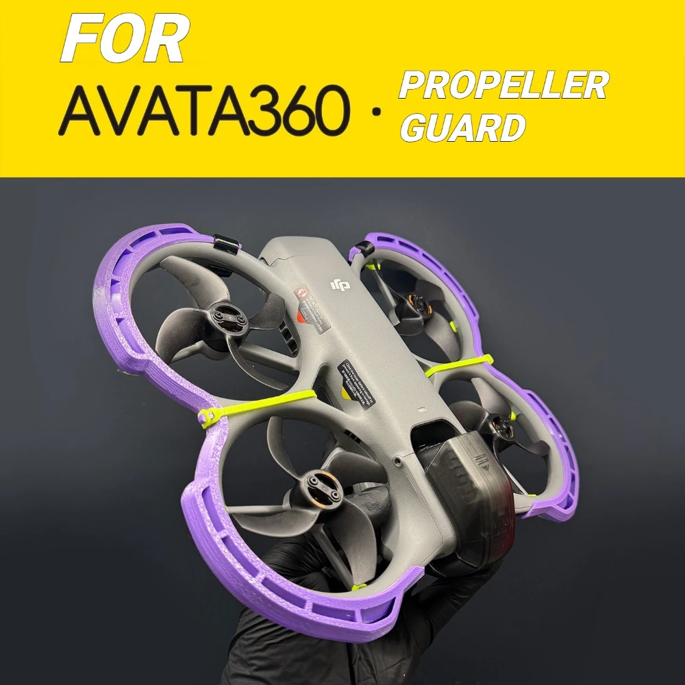 

3D Printing for DJI AVATA360 Soft TPU Propeller Guard Anti-Collision Protector Bumper Bar Drone Protect Kit