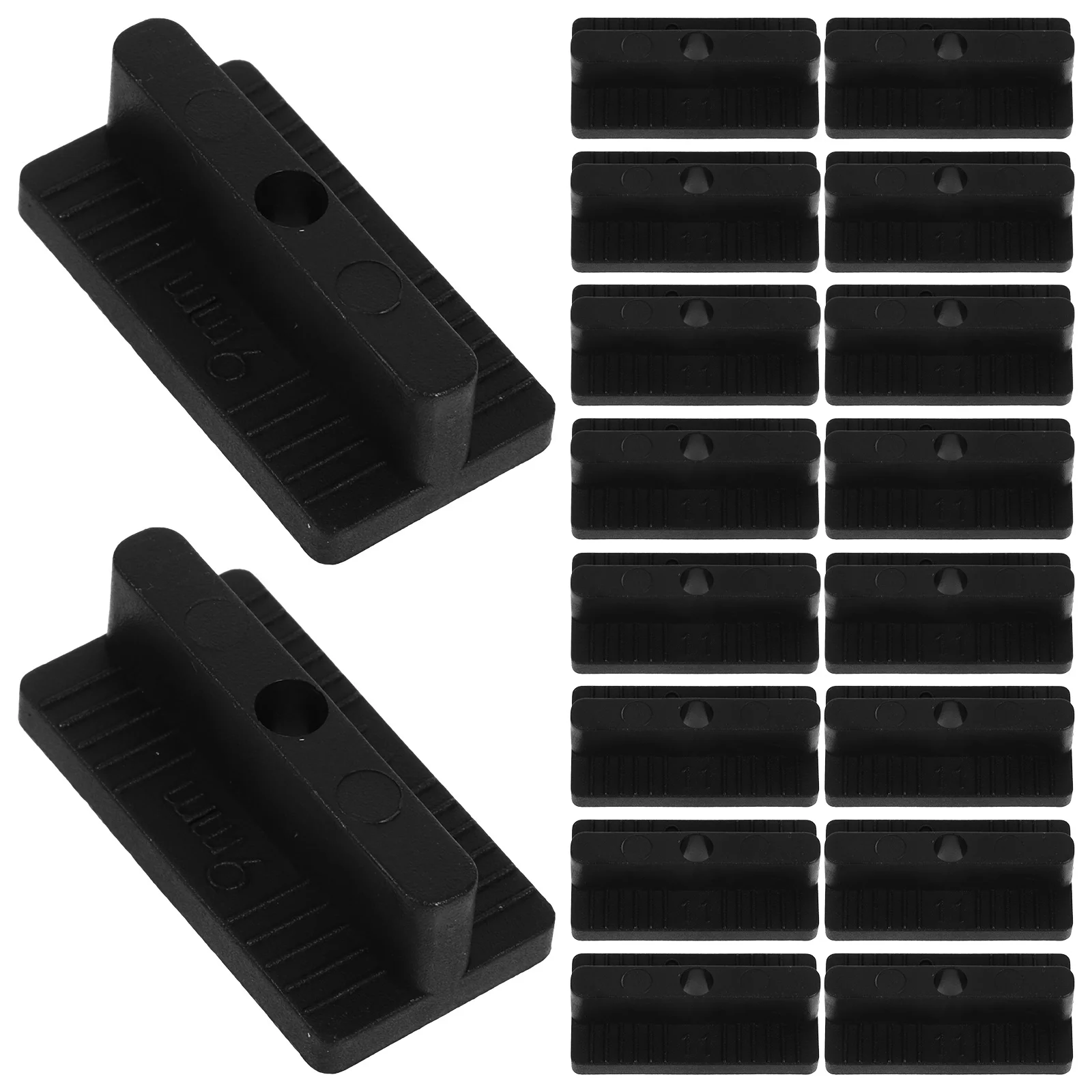 200Pcs Composite Deck Fasteners Hidden Fasteners for Decking Corrosion Resistant Lasting Outdoor Use Parks Gardens