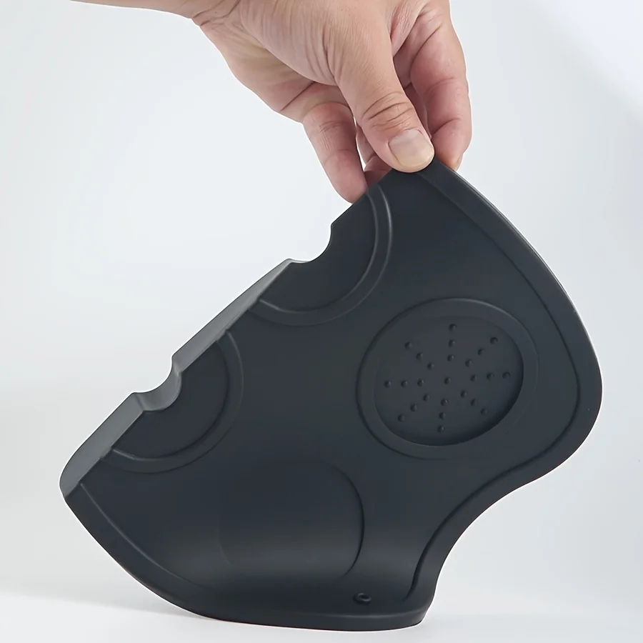 1 st Koffie Poeder Mat Siliconen, Koffie Hoek Mat Anti slip Siliconen Mat Koffie Poeder Hamer Mat Koffiezetapparaat Koffie Mat