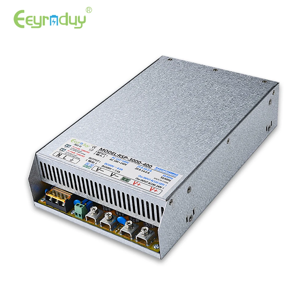 3000W high-power DC adjustable PFC switching power supply RSP-3000-48-24V36V220V300V