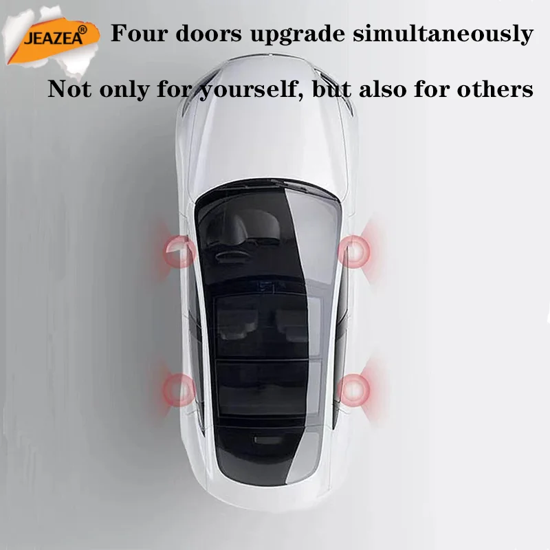 Electric Suction Door Lock for Tesla Model 3 Y S Door Magnet Silence Close Anti Pinch Automatic Soft