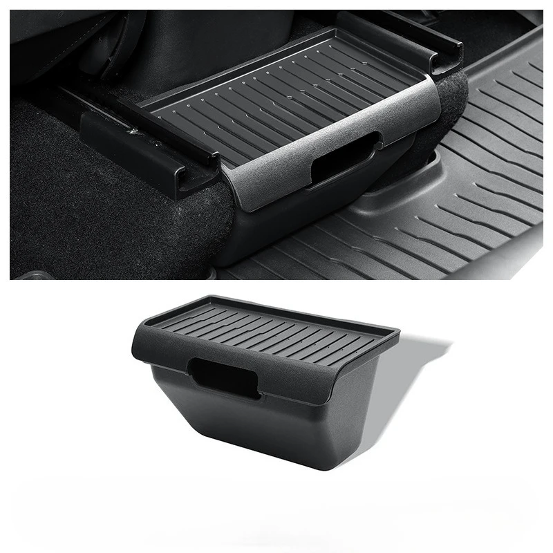 

2025 Tesla Model Y Juniper rear storage box trash can