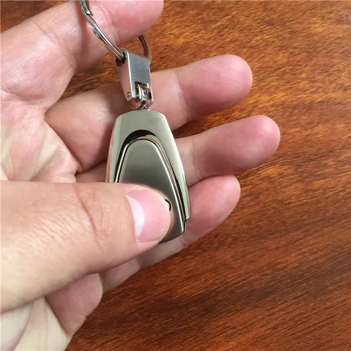 10 قطع Waterdrop سيارة معدنية المفاتيح كيرينغ الموجودة في قاعدة المفتاح مفتاح سلسلة حلقة فوب العملاء مركبة السيارات هدية للسيارات CNYOWO
