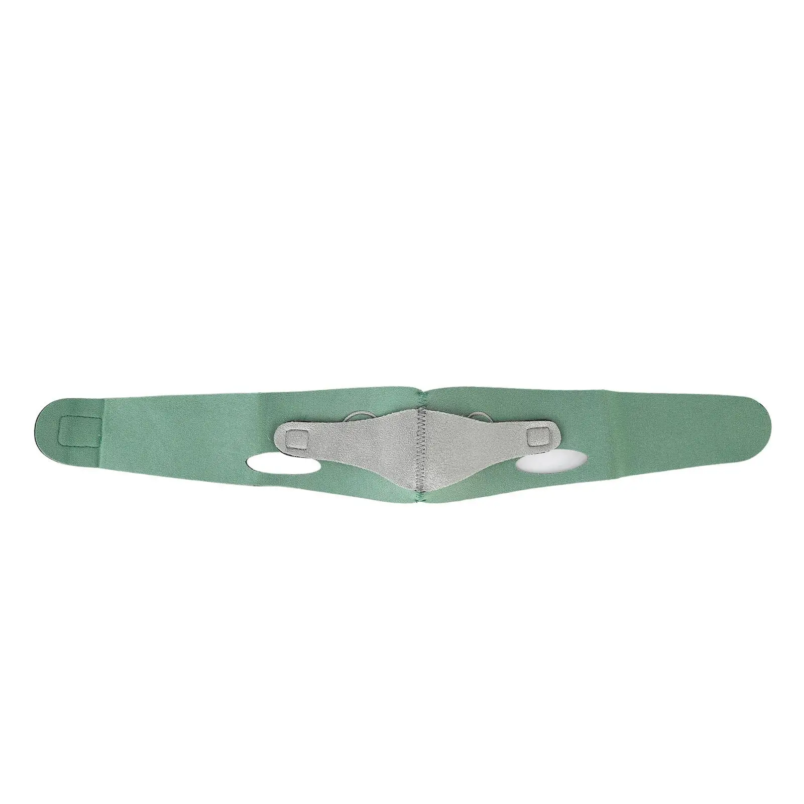 

V-Line Double Chin Reducer - Soft Graphene Tightening and Firming for jawline Lifting Strap - Breathable Green Design