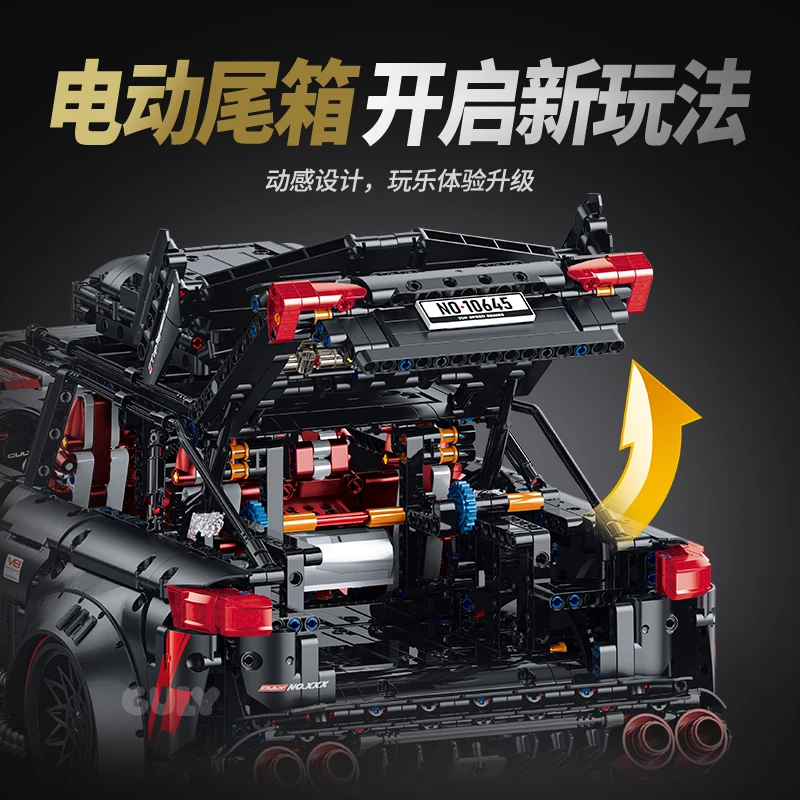 4189pcs MOC การวิเคราะห์ 1:8 รีโมทคอนโทรลกีฬารถ RS6 Building Blocks อิฐประกอบของเล่นสําหรับชายชุดของขวัญวันเกิด