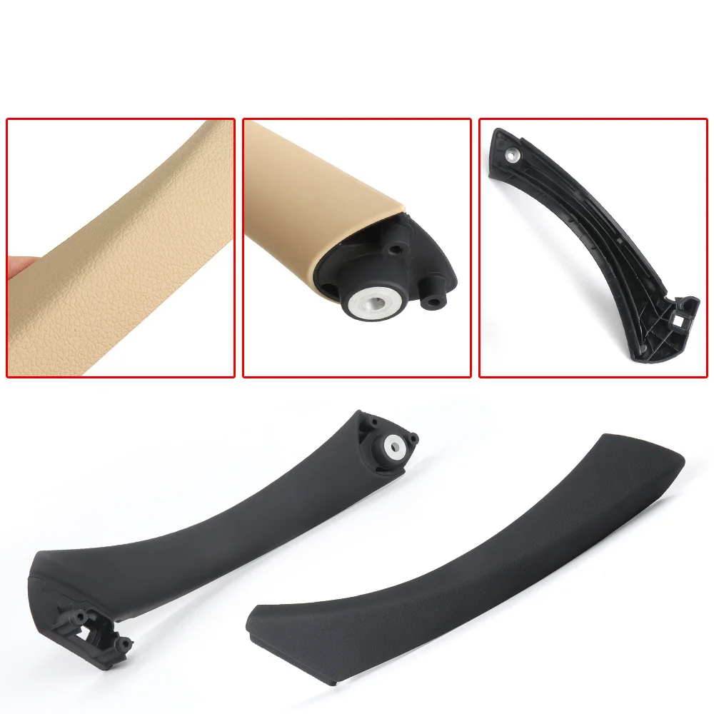 Picture 4: Left Right Interior Door Pull Handle with Handle Cover Trim Replacement For BMW 3 Series E90 2006-2012 Auto Interior Accessories