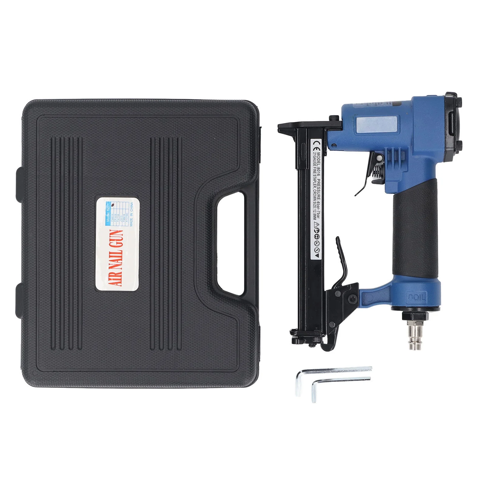 

Pneumatic Stapler Kit NPT1/4 Inch Inlet Port Air Nailer Gun for 1/4in 5/16in 3/8in 1/2in 5/8in Staple Woodworking Projects