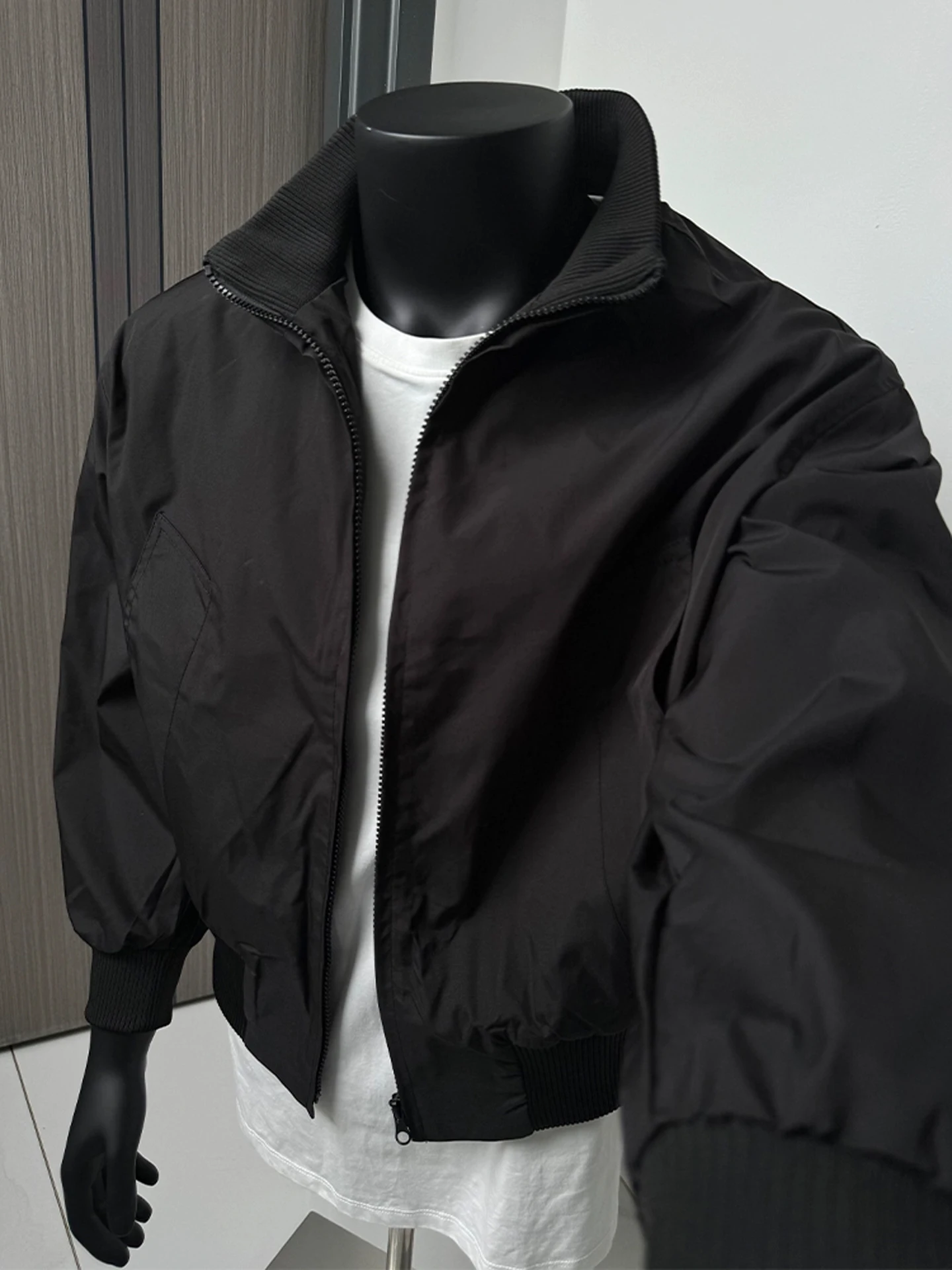 

Мужская куртка Bla Cleanfit Flight Jaet, осенний бомбер в американском стиле High Street, для игр в мяч, молодежная, приталенная модель