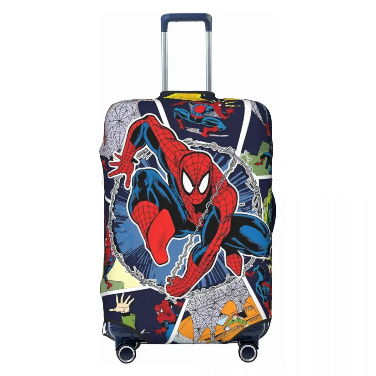 Spider-Man Superhero Travel Luggage Cover Suitcase Protector Fits 18-32 Inch Luggage