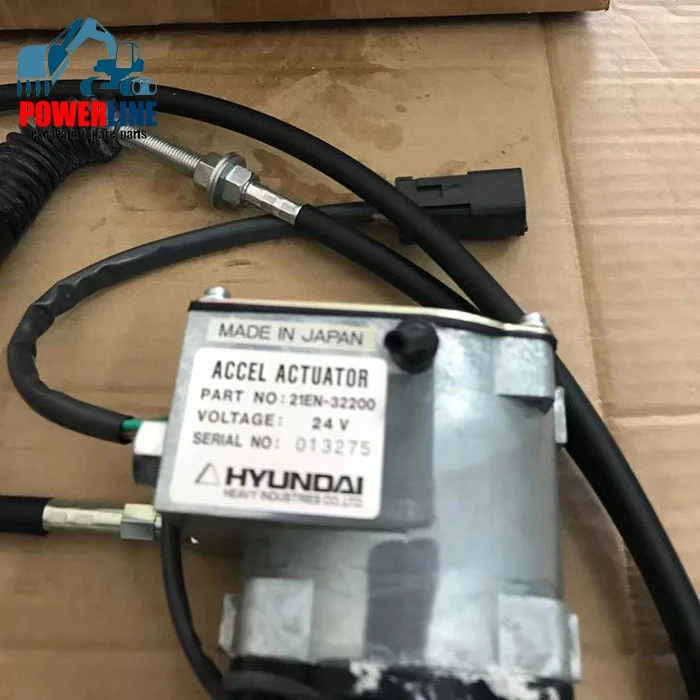 High Quality For   Excavator Spare Parts R130-5 R220-5 R160LC-3 R290LC-7  Throttle Motor 21EN-32200