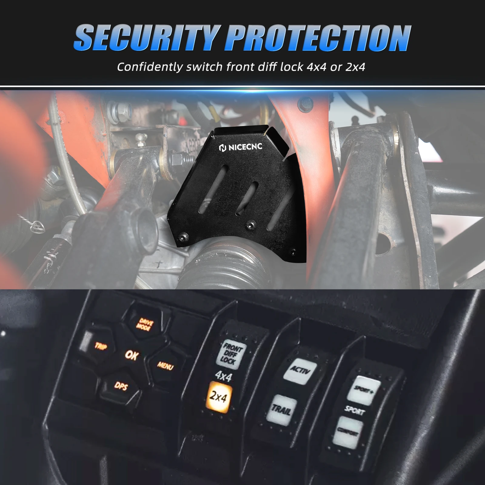 Рисунок 6 - Защита переднего дифференциала