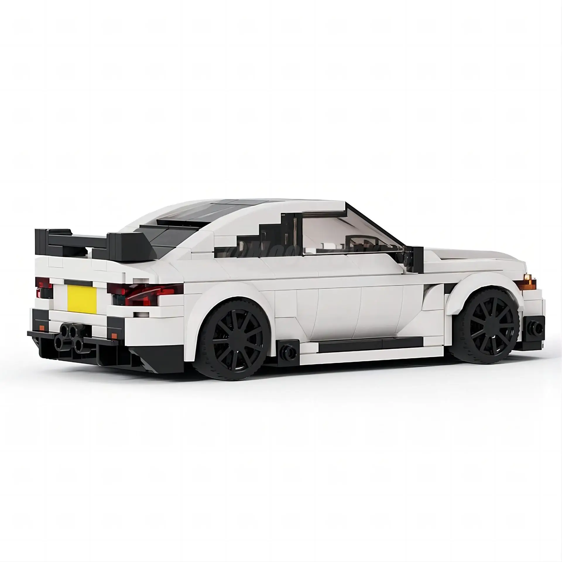 Speed Series M2 Racewagen met twee auto's Bouwstenen MOC- 129191   Beroemd merk auto-assemblagemodel puzzel kinderen speelgoed jongen verjaardagscadeau