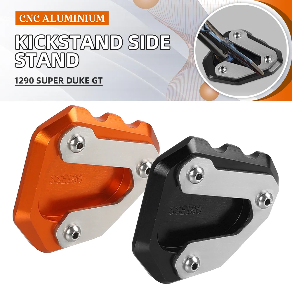 

Motorcycle CNC Kickstand Enlarge Plate Foot Side Stand Enlarger Extension Support Pad FOR KTM 1290 Super Duke GT 2016 2017 2018