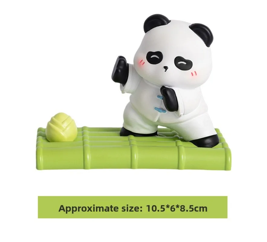 الكرتون حامل هاتف المحمول الإبداعية الباندا الراتنج سطح المكتب حامل لوحي لطيف الحيوانات الأليفة زخرفة 2025 موضة الاتجاه