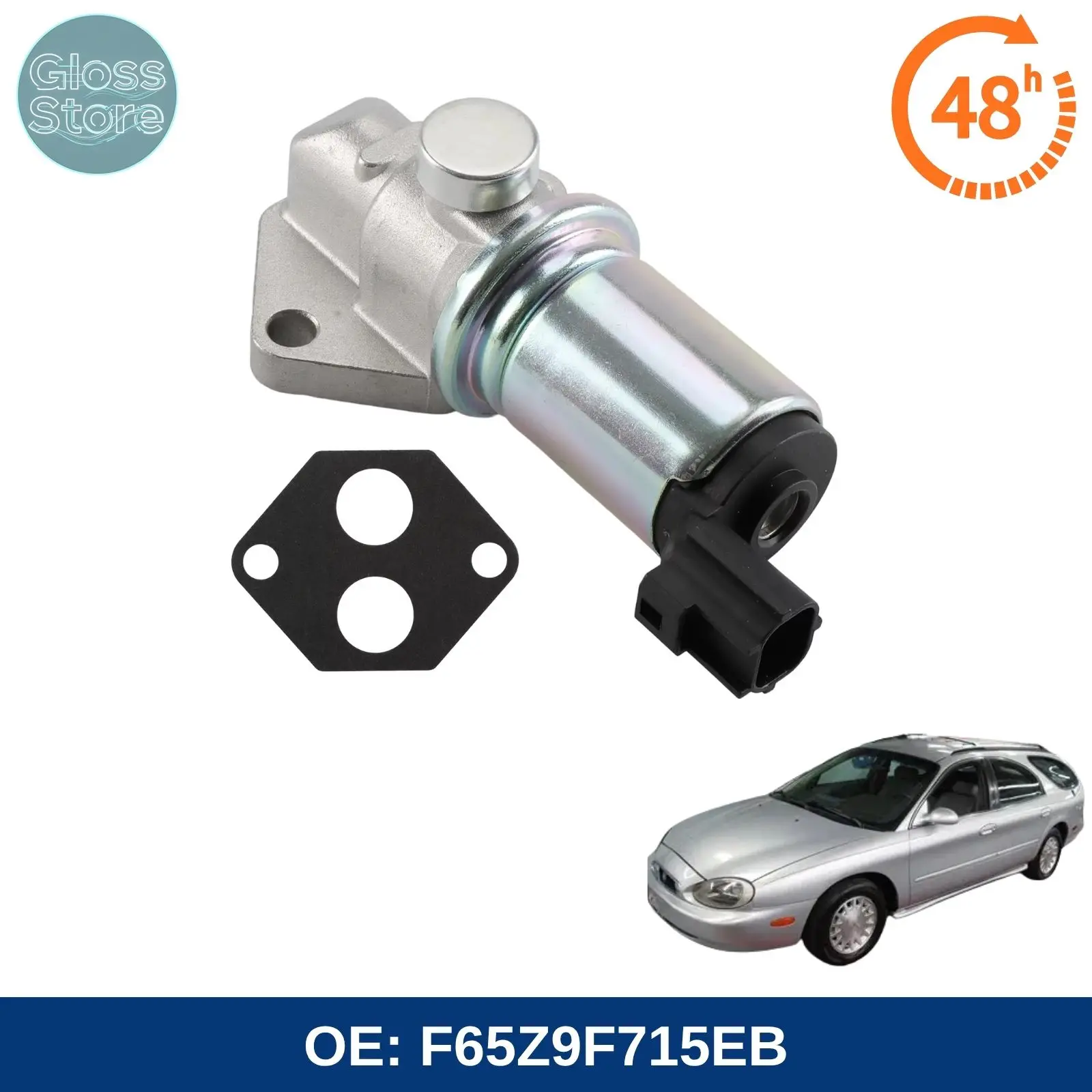 

F65Z9F715EB Idle Air Control Valve For FORD E-250 E-350 1998-2002 For LINCOLN MARK VIII 1997-1998 For MERCURY SABLE 1997-1999