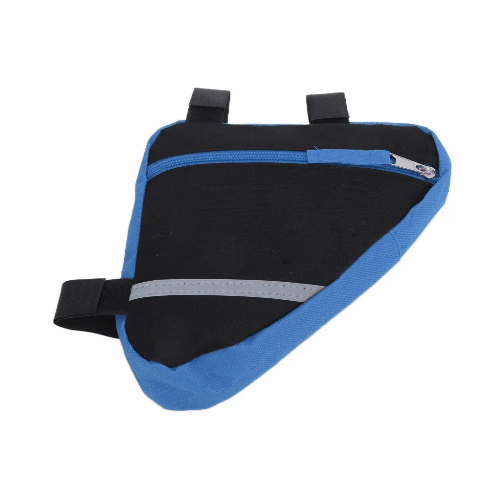 600D Nylon Fabric Bike Bag Quick Installation Multifunction Cycling Bag Easy To Install Cycling Triangle Pack Folding Bike Use