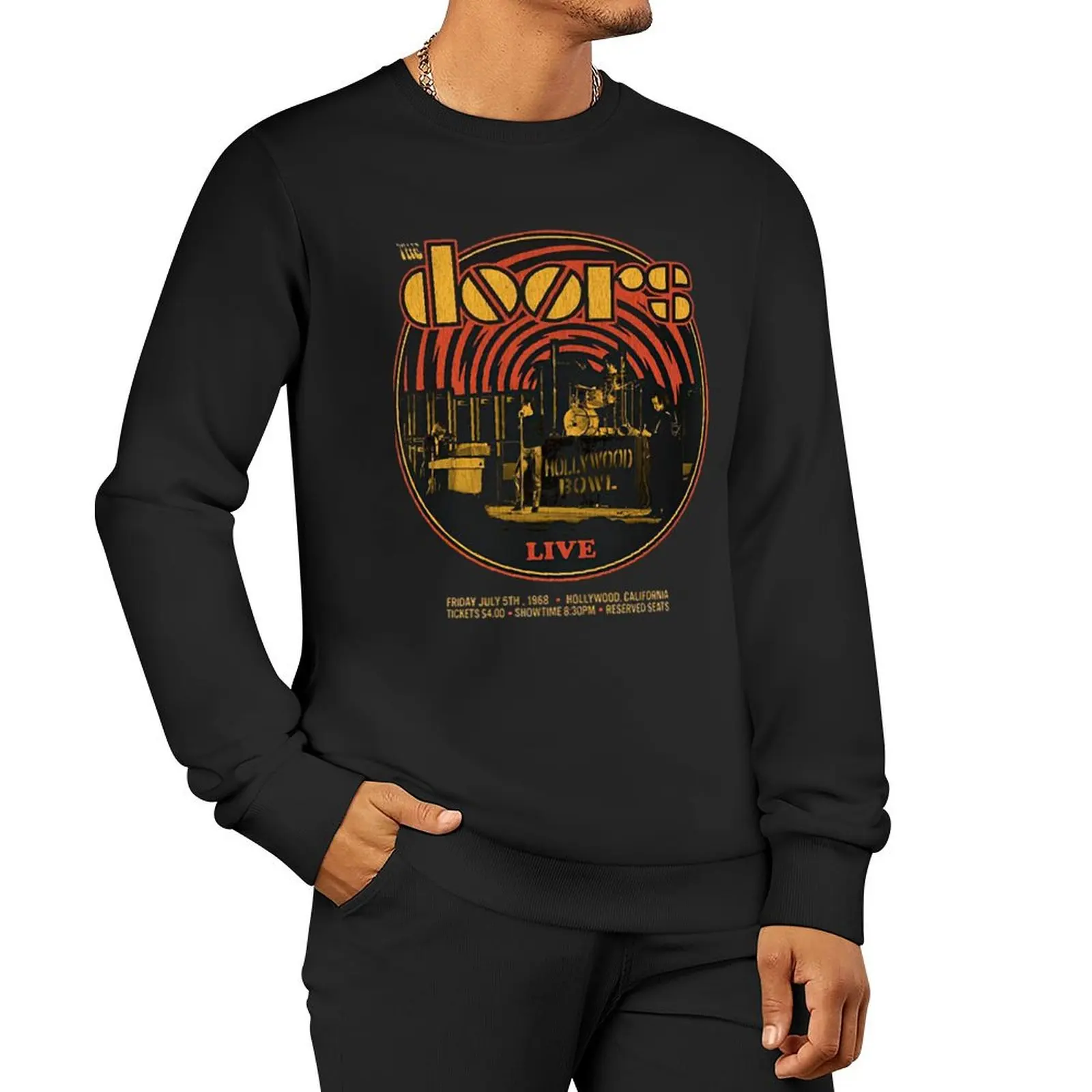 

The Morrison Vintage Band Setup For Fans Sweatshirt men wear sweatshirts