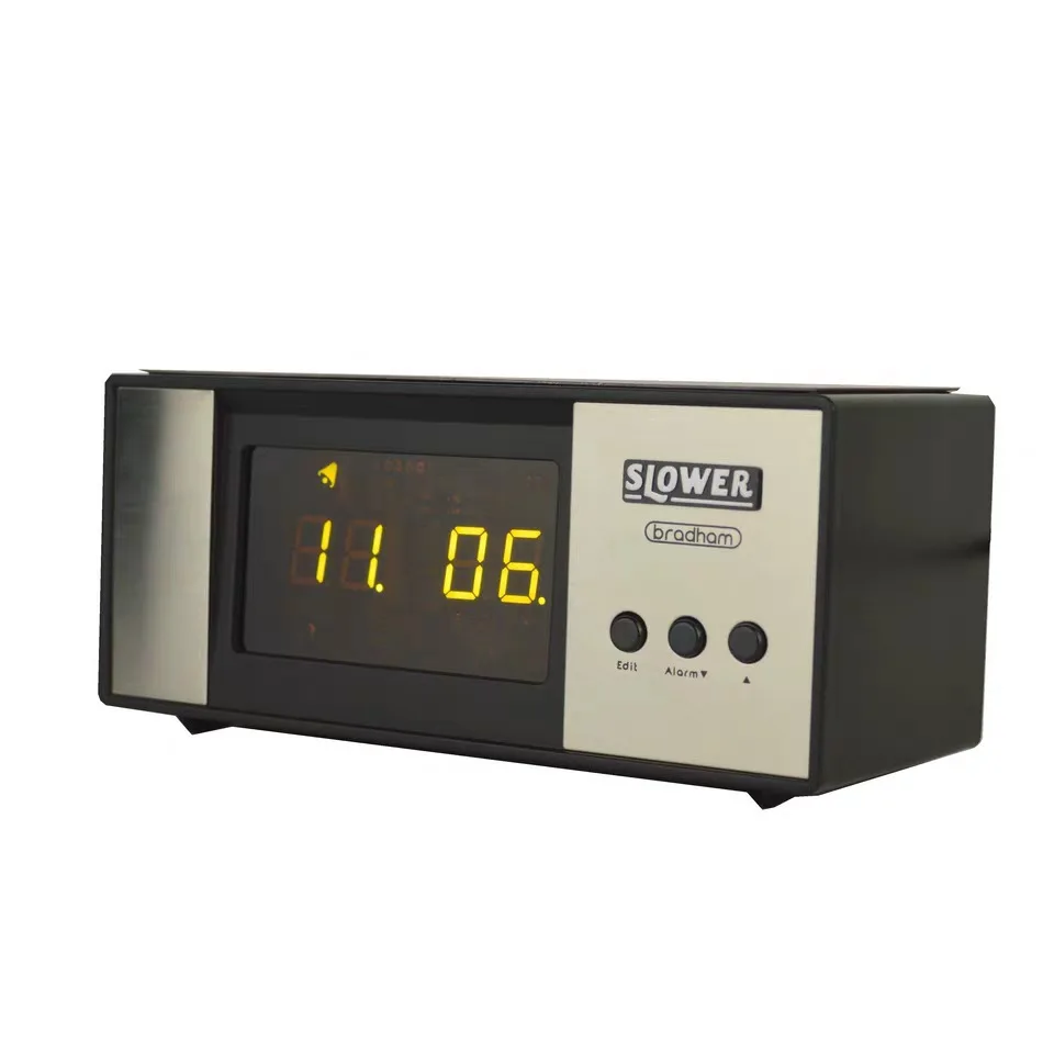 Flip relógio desktop LED flip relógio madeira criativa pequena caixa em forma de relógio