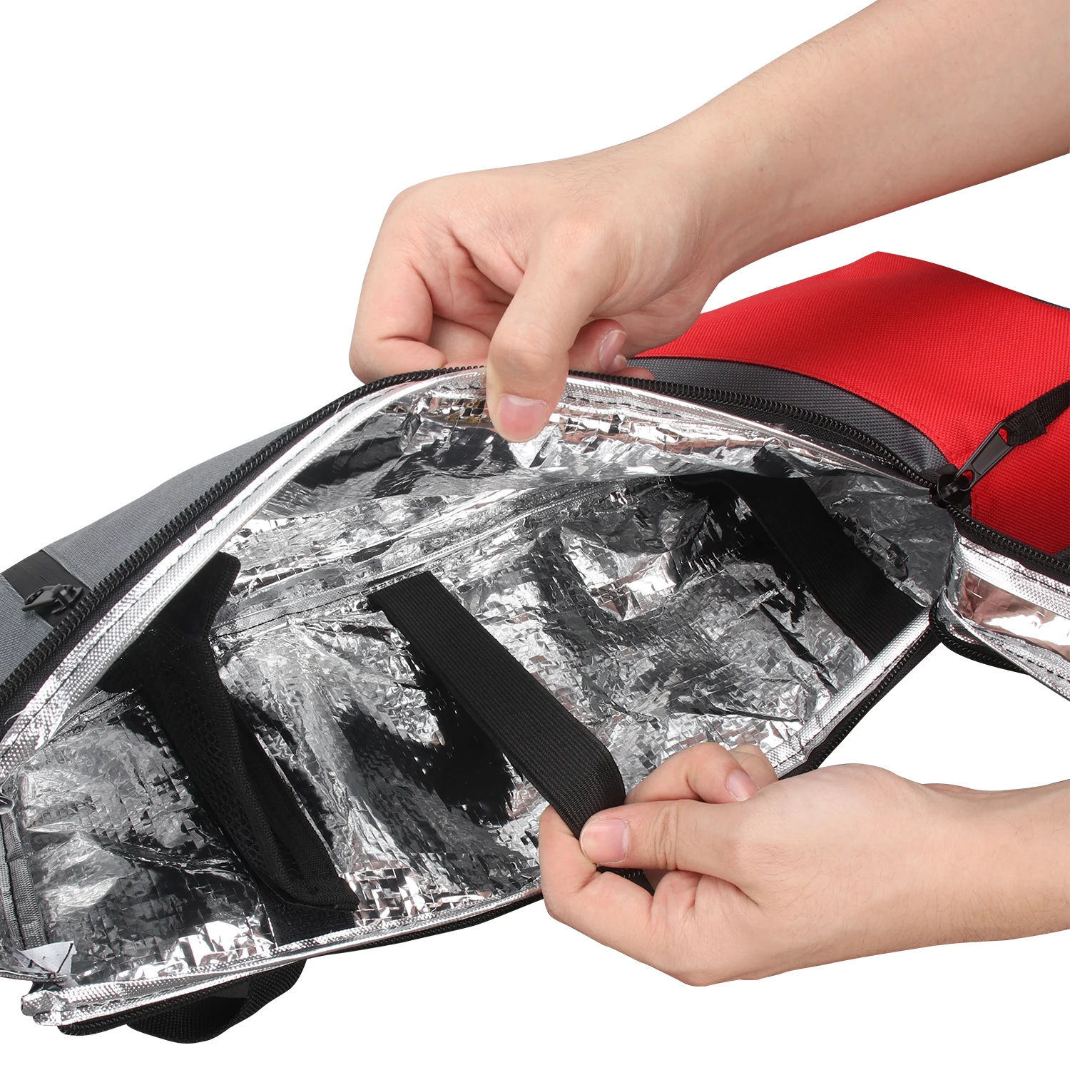 WESSLECO Glof Beer Cooler Bag Portable Travel Sleeve 6-Can Insulated Holder Outdoor Drinks Wine Case
