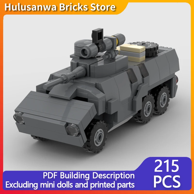 

Modern Military Infantry Fighting Vehicle Model MOC Building Bricks War Equipment Modular Technology Gifts Holiday Assemble Toys