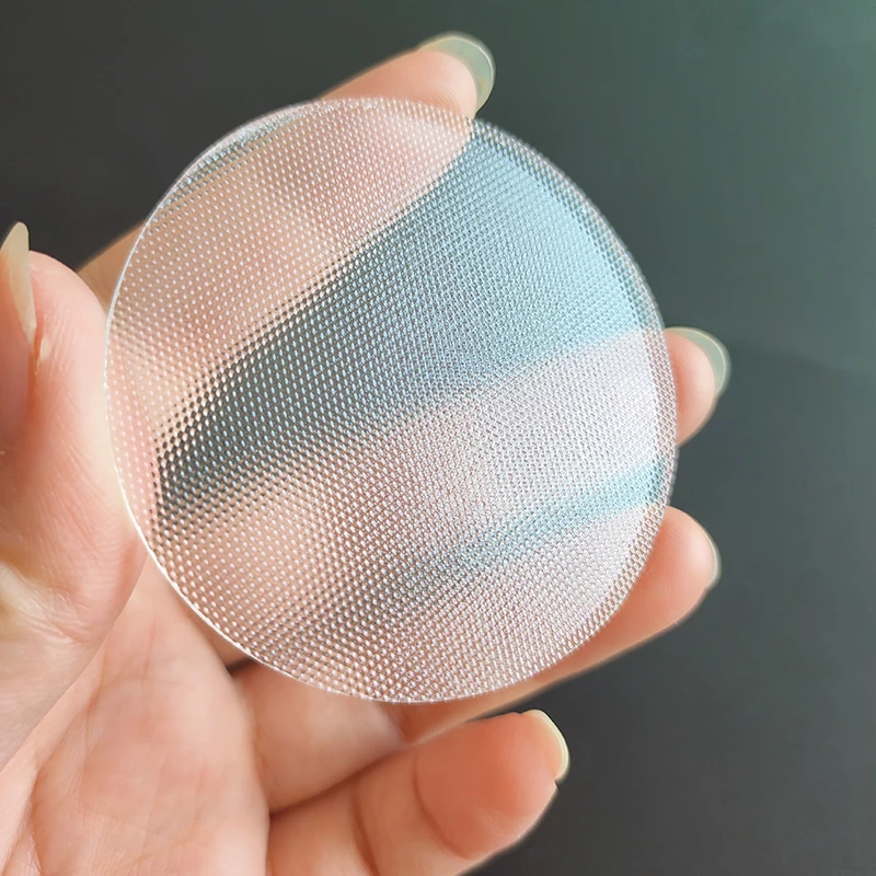 Diameter 35mm 45mm 50mm 60mm 69mm 75mm 92mm 110mm Thickness 3mm Cloth Glass Sheet LED Downlight Flashlight Round Glass Lens